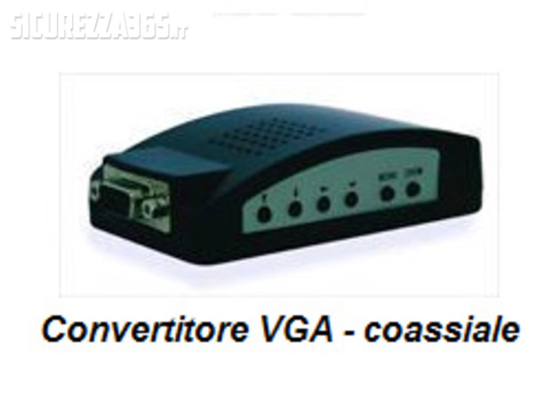 Convertitore VGA Coassial